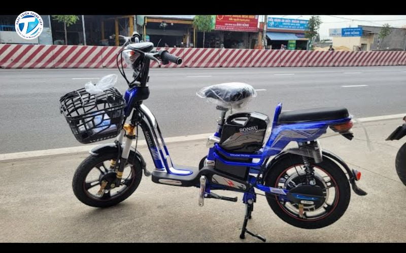 Xe đạp điện sonsu có mức tiêu hao điện khá tiết kiệm